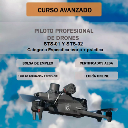 Categoría Específica STS-01 y STS-02 Teoría + práctica-examen - RD.517/2024