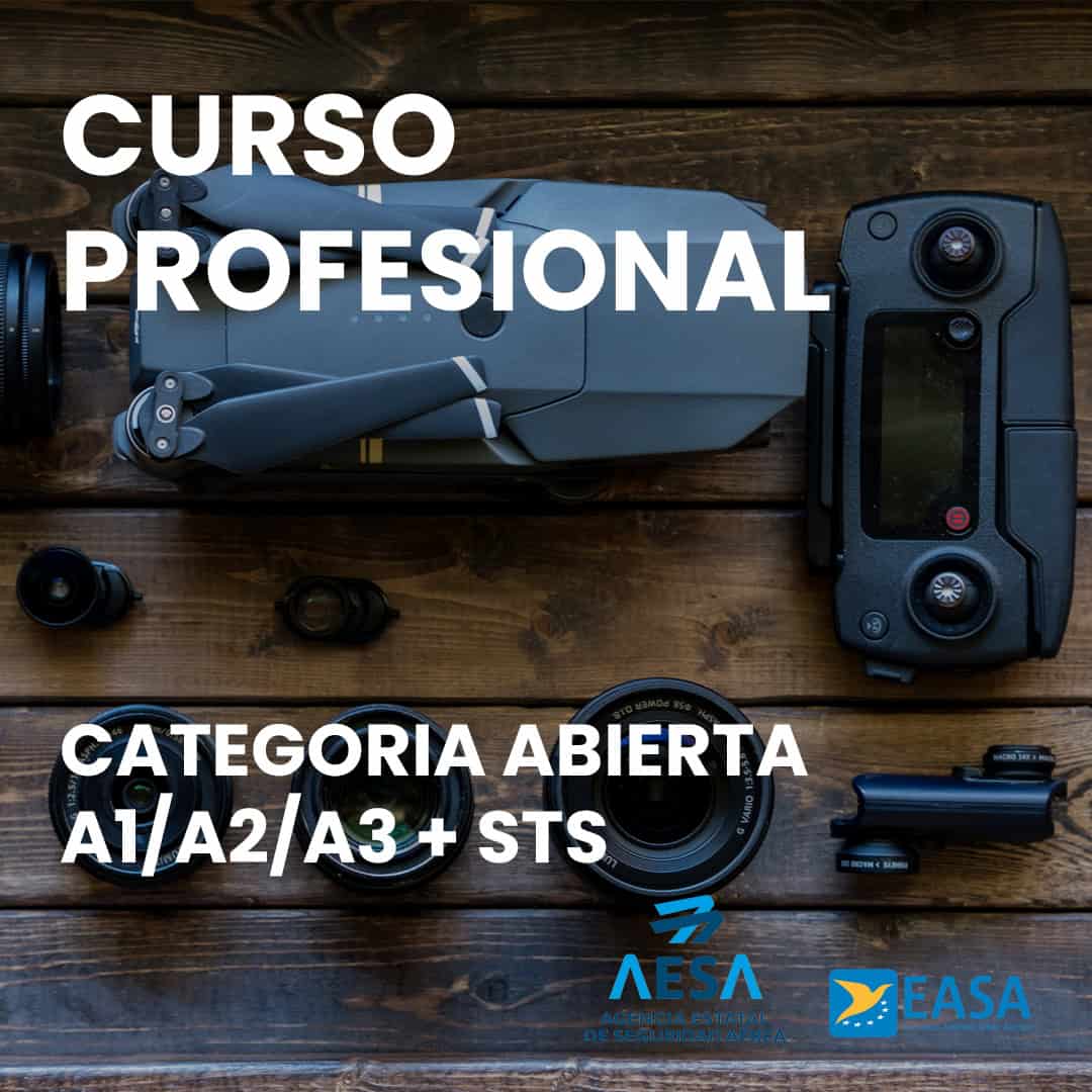 Curso Profesional Piloto de Drones