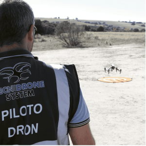 Chaleco piloto de Dron