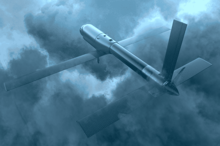 Dron kamikaze contra El ejército Ruso