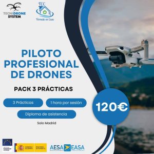 Pack de 3 prácticas en el aeródromo de Madrid