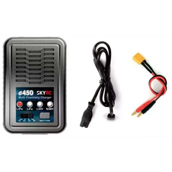 Cargador SkyRC e450 AC NiMh 6-8 / LiPo 2-4s 1-4A 50W - Imagen 2