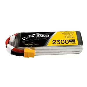 Batería Tattu Lipo 2300mAh 11.1V 75C 3S1P con XT60