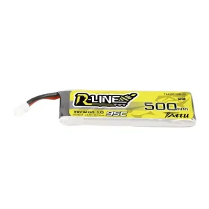 Batería Tattu Lipo R-Line 500mAh 3.7V 1S1P 95C