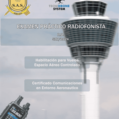 Examen práctico oficial de Radiofonista R.D. 517/2024 - G. Civil