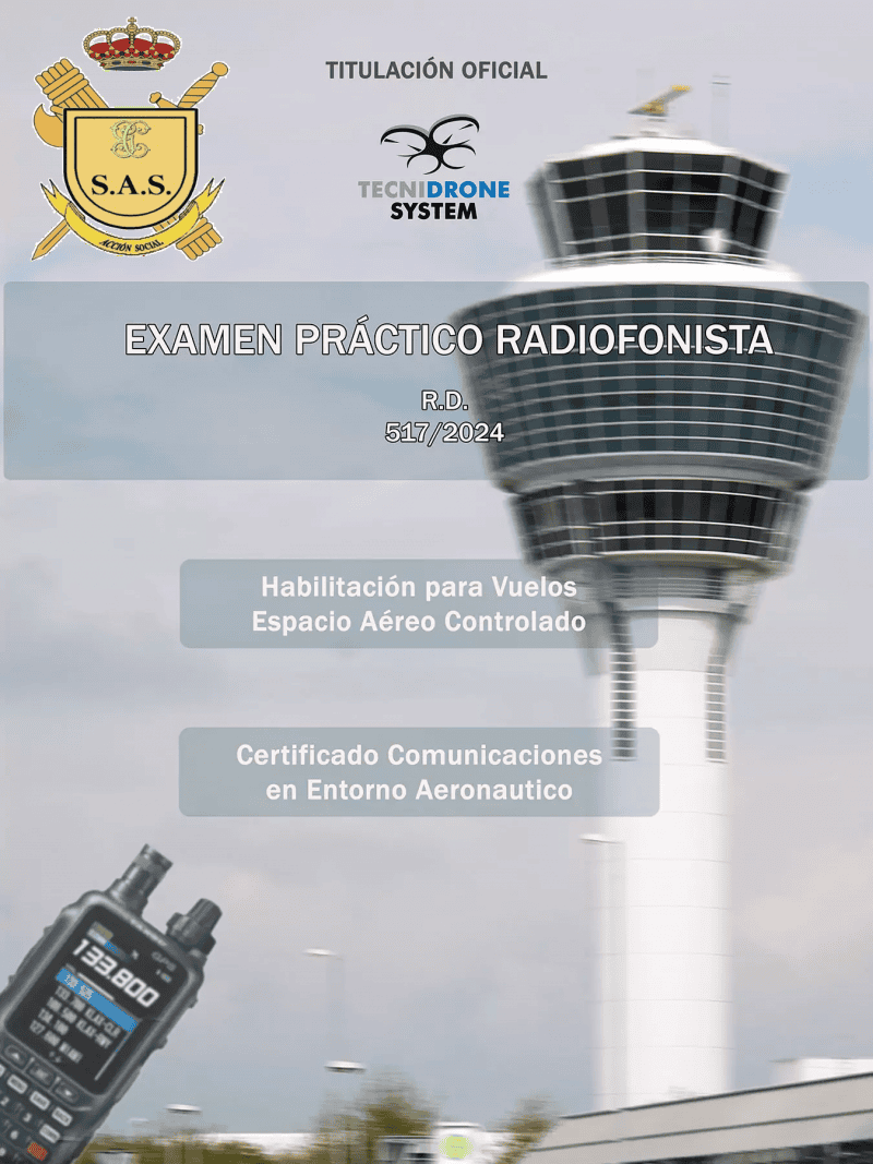 Examen práctico oficial de Radiofonista R.D. 517/2024 - G. Civil